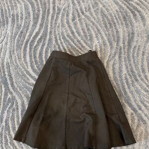 Girls black a line skirt